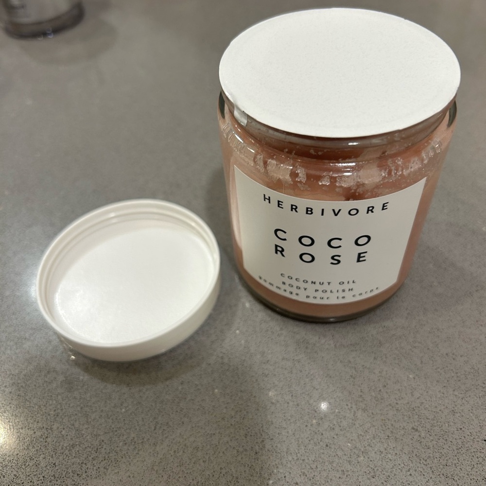 Herbivore Botanicals Coco Rose Body Polish - Soft Pink